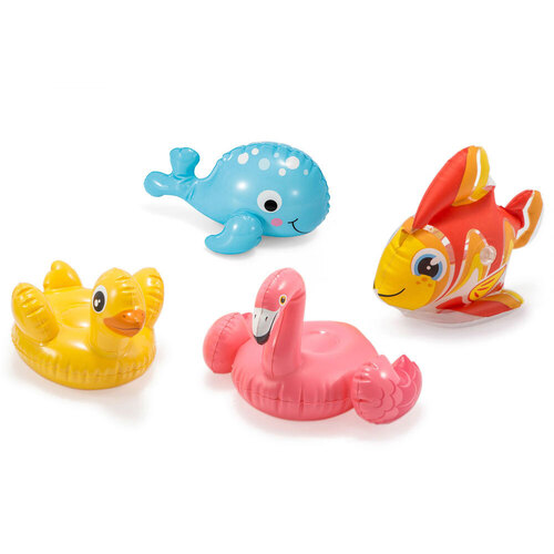 4x Intex Puff N Play Baby Animal Water Toys - Assorted