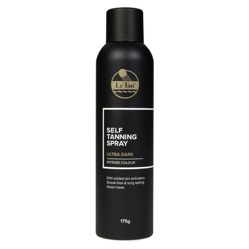 Le Tan 175g Self Tanning Spray Ultra Dark Intense Colour
