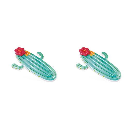 2PK Intex Cactus Inflatable Outdoor Swimming Pool Float