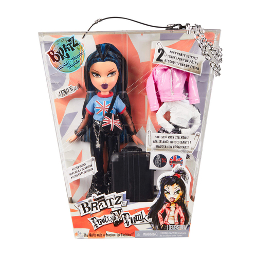 Bratz Pretty 'N' Punk Doll Fashion Play - Jade 29cm 6+