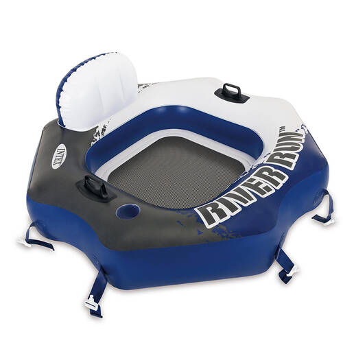 Intex 130cm Inflatable Connect Lounge Seat River Run Float