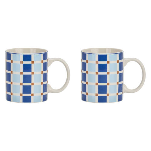 2PK Annabel Trends New Bone China Coffee Mug 350ml - Dad's Coffee/Tea