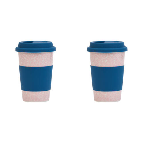 2PK Annabel Trends Ceramic 270ml Travel Care Cup - Best Mum