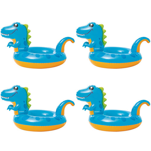 4PK Intex Big Animal Kids/Children Inflatable Pool Rings - Assorted
