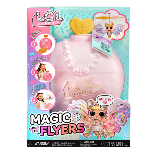 L.O.L. Surprise! Magic Flyers Hand Guided Flying Doll - Sky Starling 6+