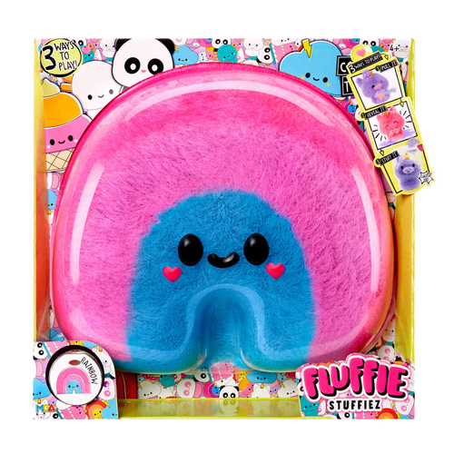 Fluffie Stuffiez Series 1 Plush Large - Rainbow 4+