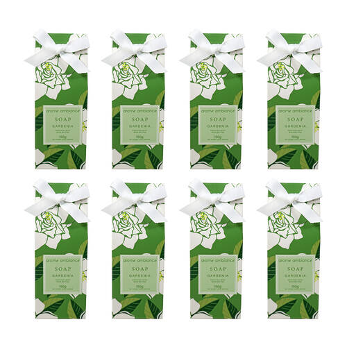 8PK Arome Ambiance Floral Garden Boxed Soap 150G - Gardenia