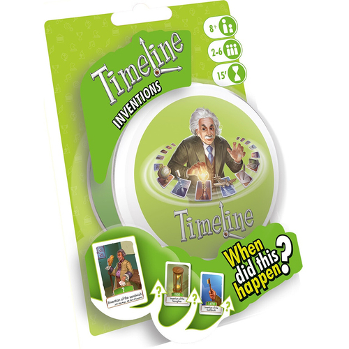 Zygomatic Timeline Inventions Tabletop Party Board Game