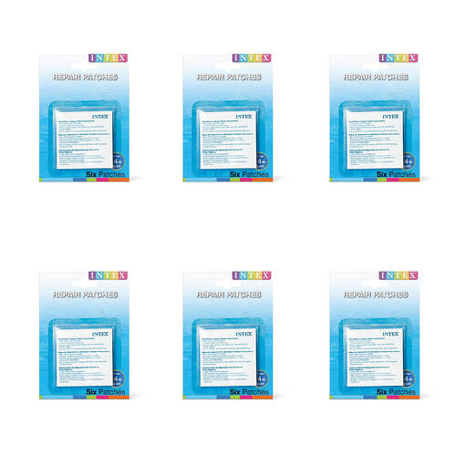 36pc Intex Vinyl Adhesive Repair Patches Stick-On Blister Card