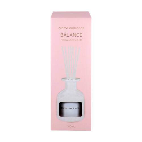 Arome Ambiance Reed Diffuser Balance 100ml Clove and Spice - White