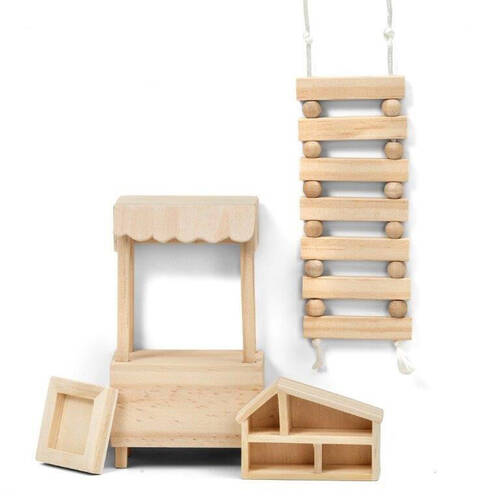 Lundby DIY Play Room 1:18 Miniature Dollhouse Furniture Toy Set 3y+