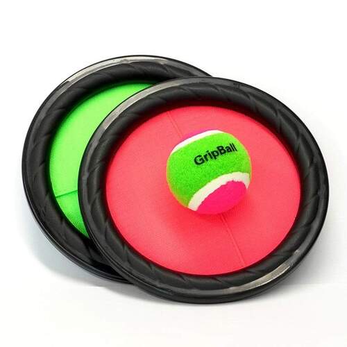 3pc Wahu Grip Ball/Pads Green/Pink 6y+