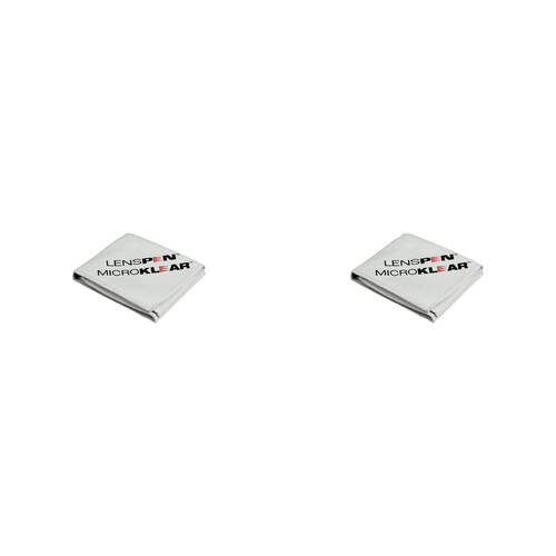 2PK LensPen MicroKlear Microfibre Cleaning Cloth - Grey