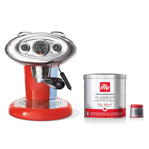 21x Illy Classico Capsules & Francis Francis X7.1 iperEspresso Coffee Machine RD