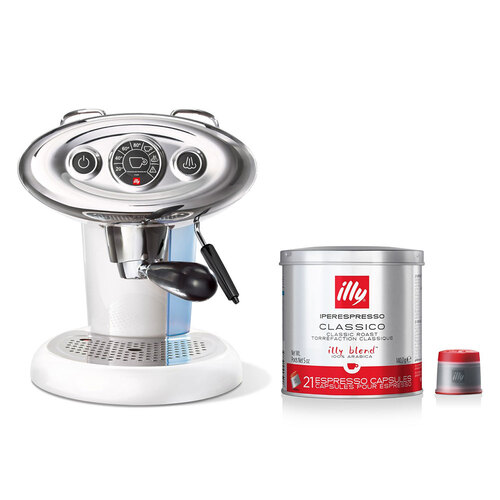 21x Illy Classico Capsules & Francis Francis X7.1 iperEspresso Coffee Machine WH