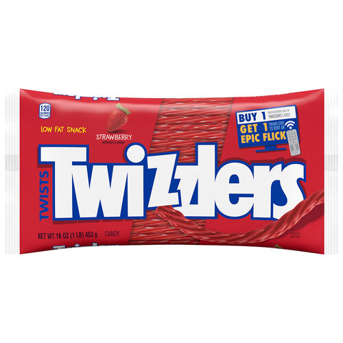 Twizzlers Strawberry Twists Bag 453g