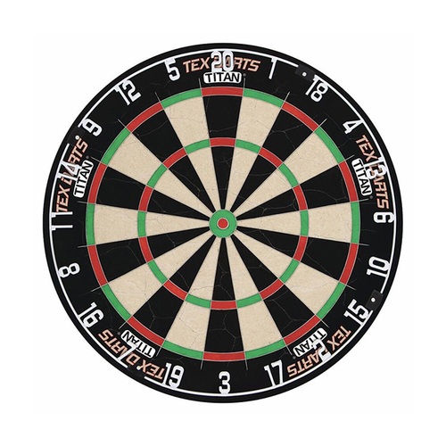 Titan TEX 45.5cm Dartboard Family Board Sports Game
