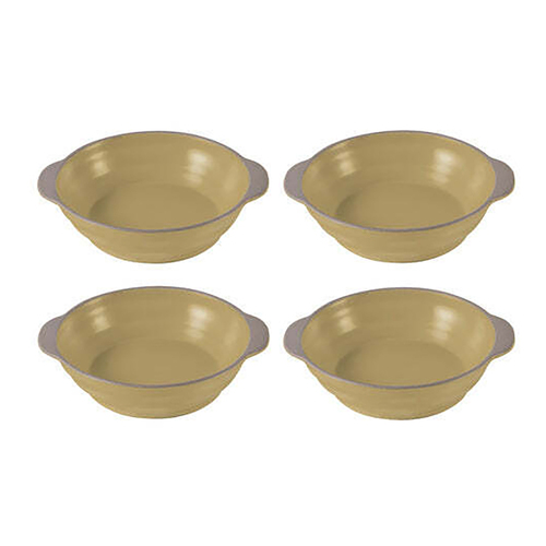 4pc Ladelle Clyde Raffia Gratin Baking Dish