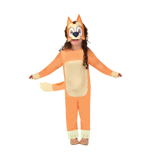 BBC Bingo Classic Costume Kids Animal Dress Up Jumpsuit - Size 3-5years