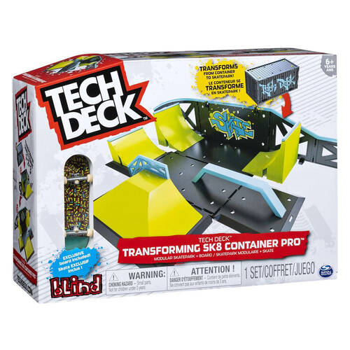 Tech Deck Transforming Street Container 2.0 Kids Toy 6y+