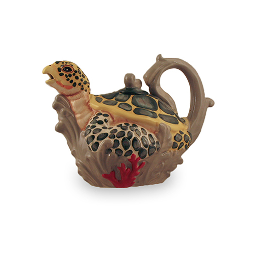 Sea Turtle Novelty Collectable Ceramic Themed Decorative Teapot 23cm