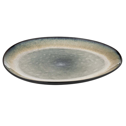 Ladelle Fusion Stoneware 35.5cm Oblong Platter - Mocha