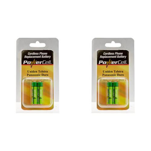 2PK 600MAH NIMH AAA BATTERY - 2PK