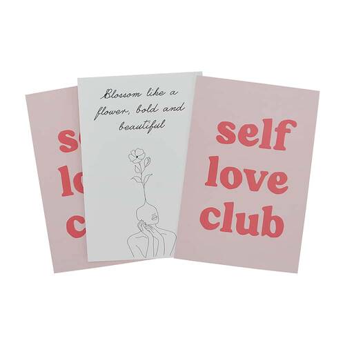 50pc Annabel Trends Be Kind Affirmation Cards 12x8cm - Self Love Club