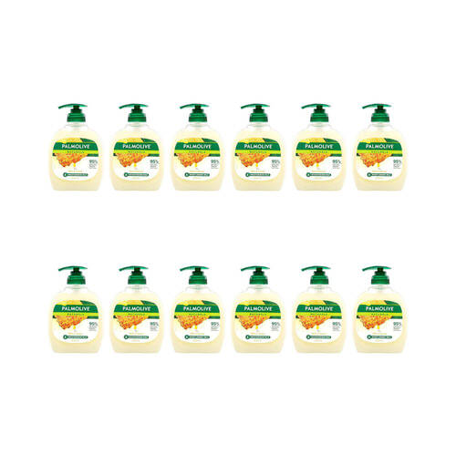 12PK Palmolive Naturals Almond Milk & Honey Liquid Hand Soap 300ml