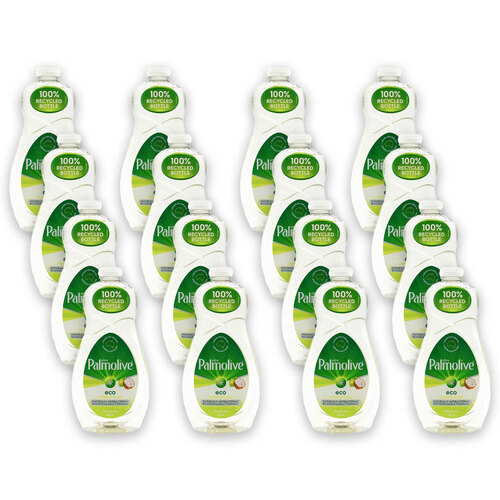 16PK Palmolive Eco Dishwashing Liquid 500ml Coconut & Lime