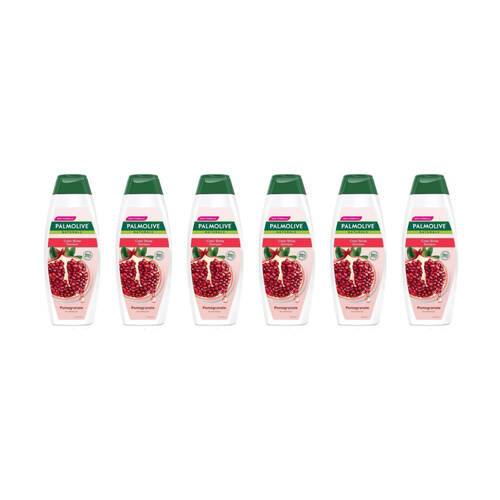 6PK Palmolive Colour Shine Pomegranate Shampoo 380ml Moisturising