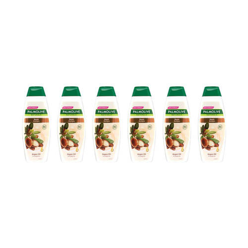 6PK Palmolive Repair Argan Oil Shampoo 380ml Deep Nourishing