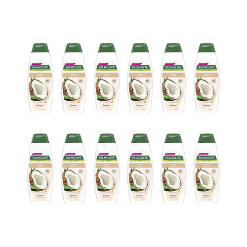 12x Palmolive Volume Coconut Shampoo 380ml Nourishing/Rejuvenate