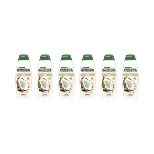 6PK Palmolive Volume Coconut Shampoo 380ml Nourishing/Rejuvenate