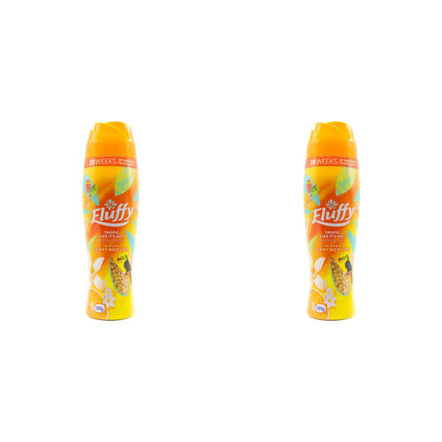 2PK Fluffy 500G In Wash Scent Booster Tropic Limited Ed - Like It's Hot
