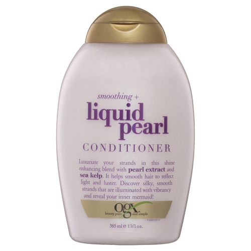 OGX 385ml Smoothing+ Liquid Pearl Conditioner