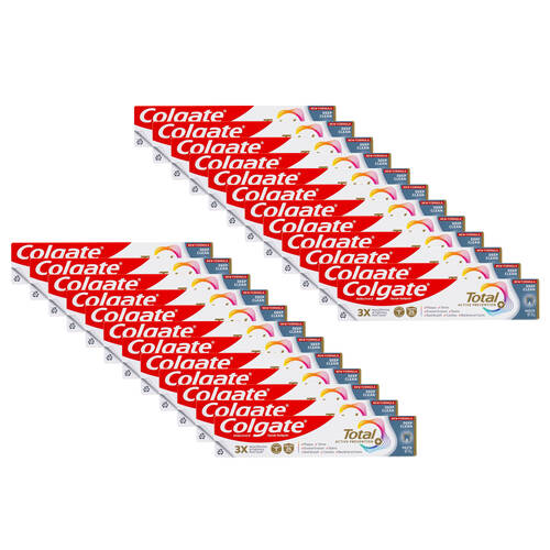 24PK Colgate Total Active Prevention Fluoride Toothpaste 40g Dental Care