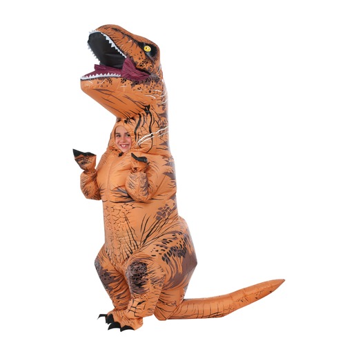 Rubies Dinosaur T-Rex Inflatable Dress Up Costume - One Size 6+