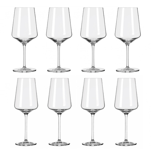 8pc Ritzenhoff Lichtweiss Stemmed Wine Drinking Glass Set