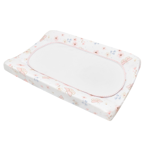 Living Textiles Change Pad Cover & Liner Set Butterfly Garden 