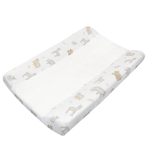 Lolli Living Cotton Change Pad Cover Bosco Bear