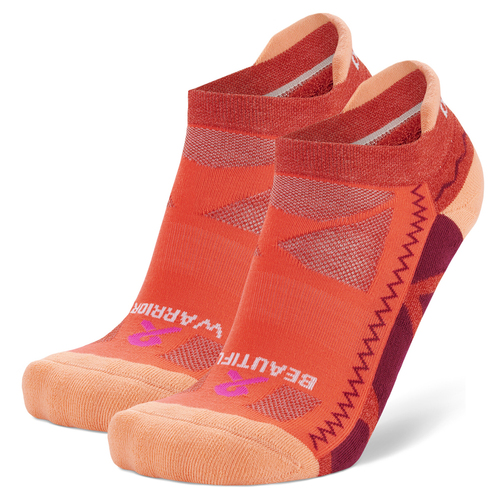 Balega Grit & Grace Socks S W6-8/M4.5-6.5 - Beautiful Warrior Pink/Peach