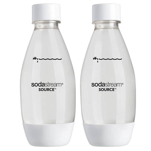 Fuse 500ml Bottles (Twin Pack - White)