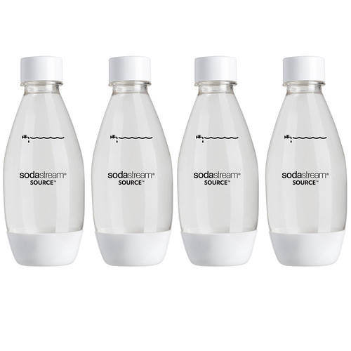 4PK Fuse 500ml Bottles  White