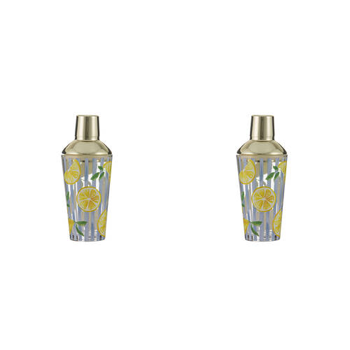 2PK Ladelle Capri Cocktail Shaker Drink/Beverage Mixer Home/Barware Tool