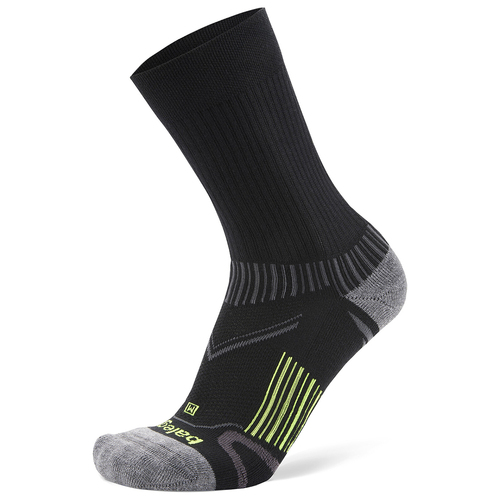 Balega Enduro Crew Running Sports Socks Large Black