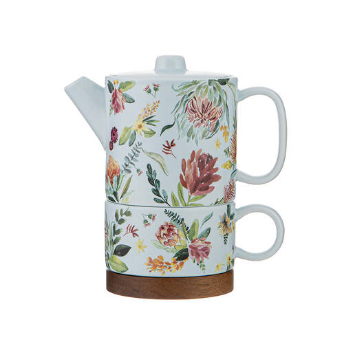Ladelle Esperance Tea For One Ceramic Mug/Cup w/ Infuser Portable/Reusable