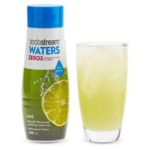 SodaStream Zeros Mix Lime 440ml - Low Sugar