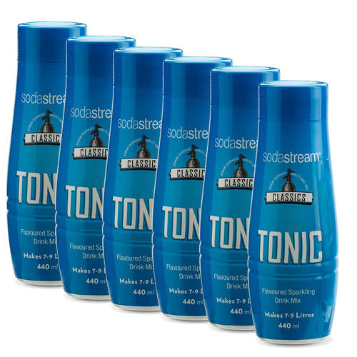6x SodaStream Classics Tonic Mix 440ml