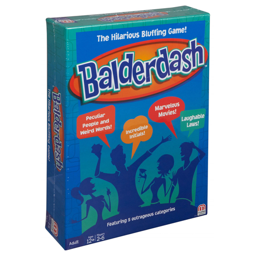 Ventura Games Balderdash Refresh Tabletop Board Game 12y+